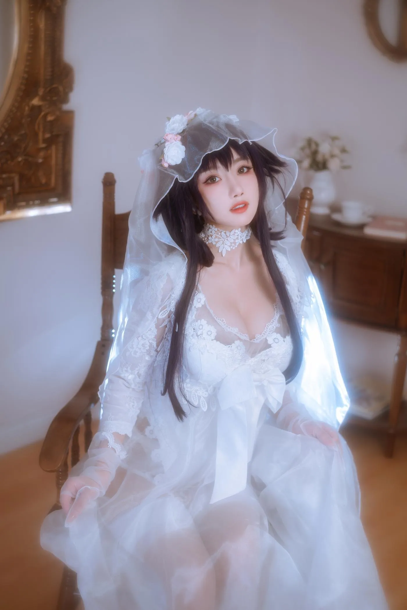 鬼畜瑶在不在w – NO.51 57婚纱 [35P]插图6